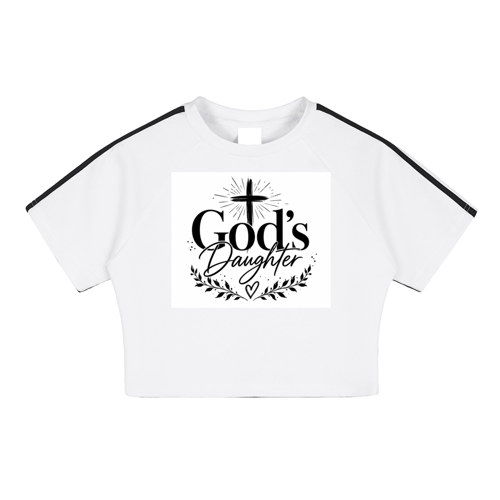 Taped Cooling Performance Crop Top