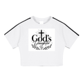 Taped Cooling Performance Crop Top