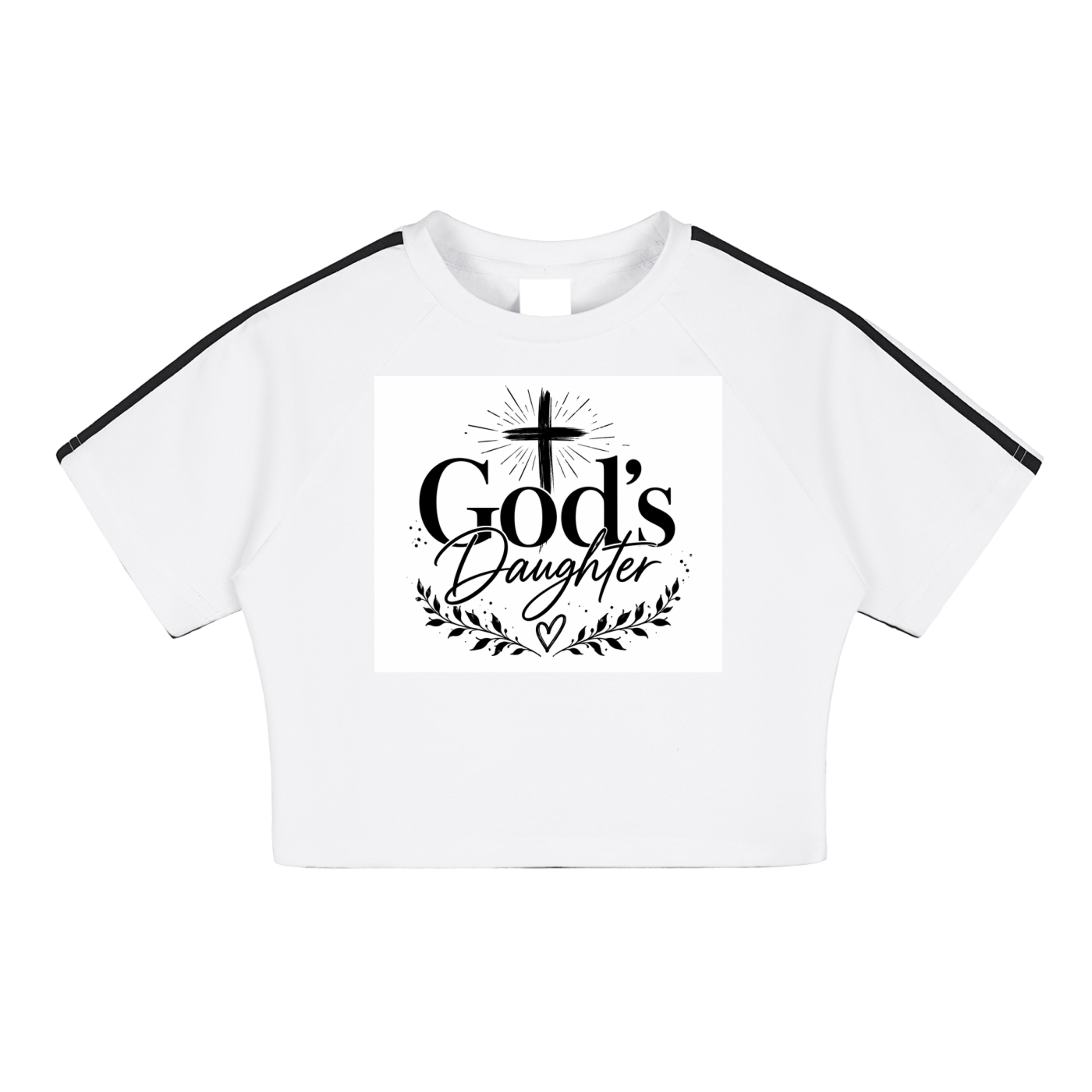 Taped Cooling Performance Crop Top